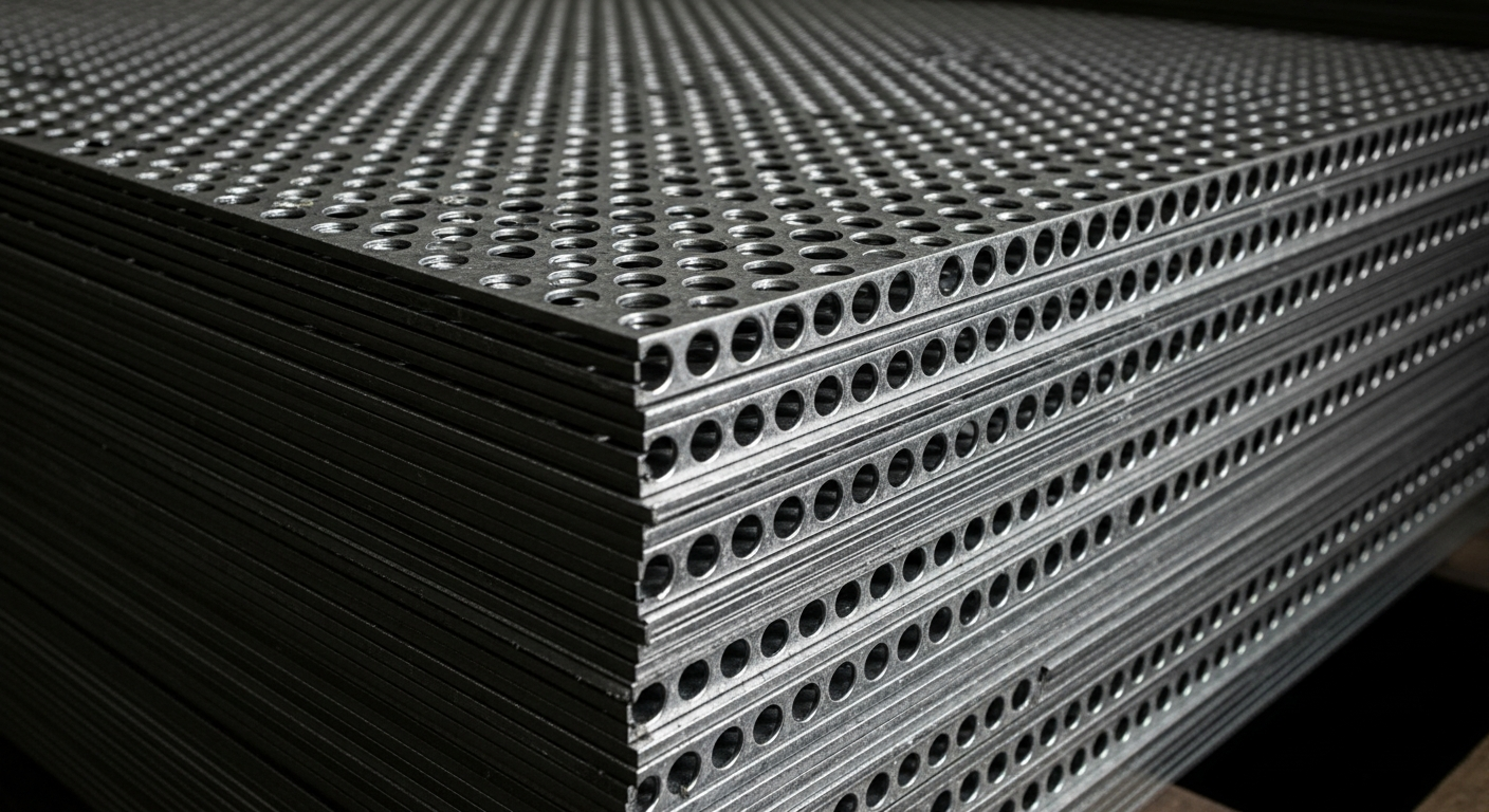 Perforated Sheets manufactured by Balaji Engineering Works in Surat