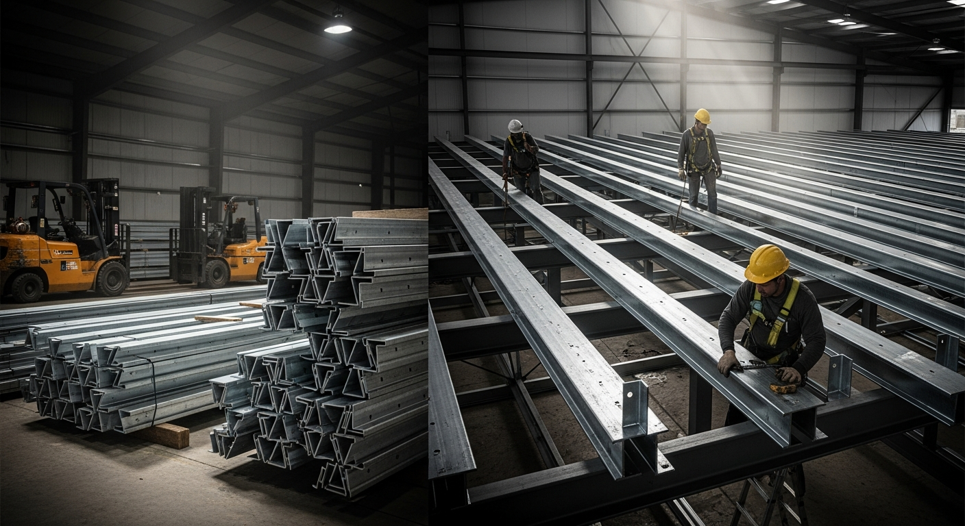 Z/C Purlins manufactured by Balaji Engineering Works in Surat
