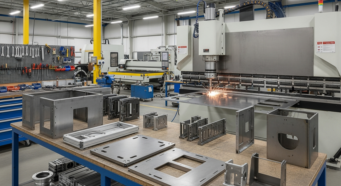 General Manufacturing sheet metal fabrication — Balaji Engineering Works