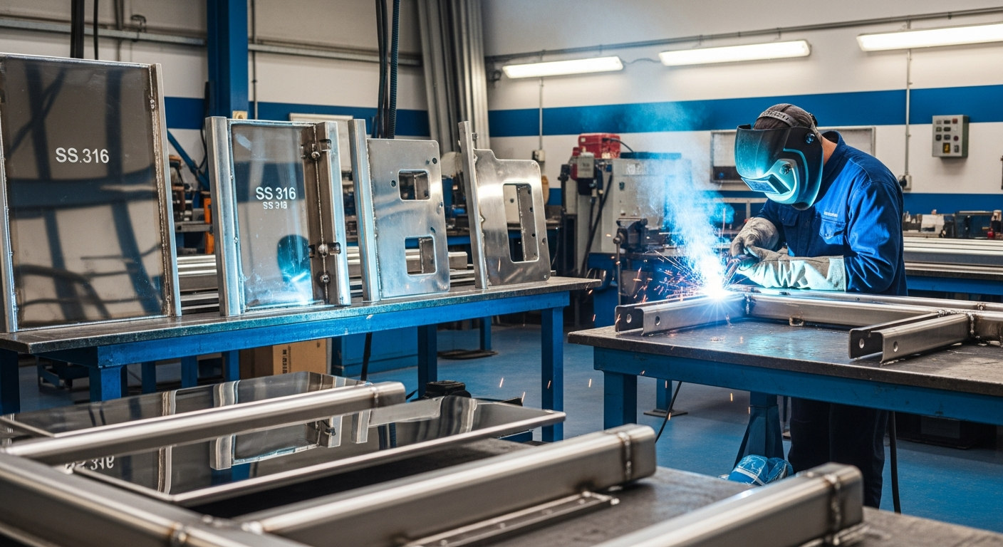 Marine Industry sheet metal fabrication — Balaji Engineering Works