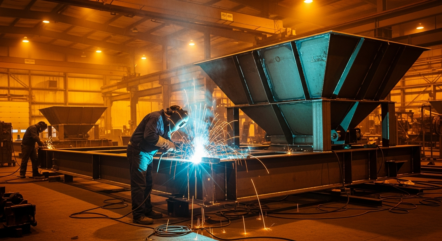 Crushing and Mining sheet metal fabrication — Balaji Engineering Works